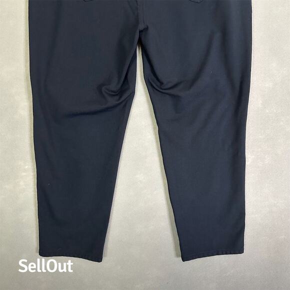 J.Jill Pants Women's Plus Sz 2X Slim Leg Pant Blue Stretch Business Casual Comfy - Picture 7 of 12